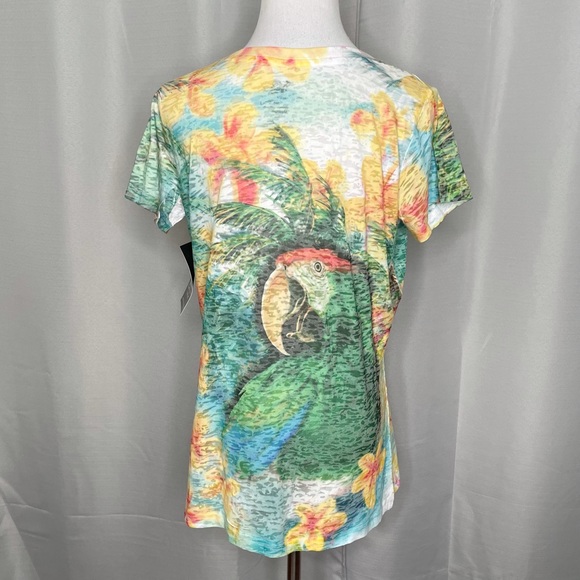 BeeEasy spray art parrot tshirt - Picture 2 of 6
